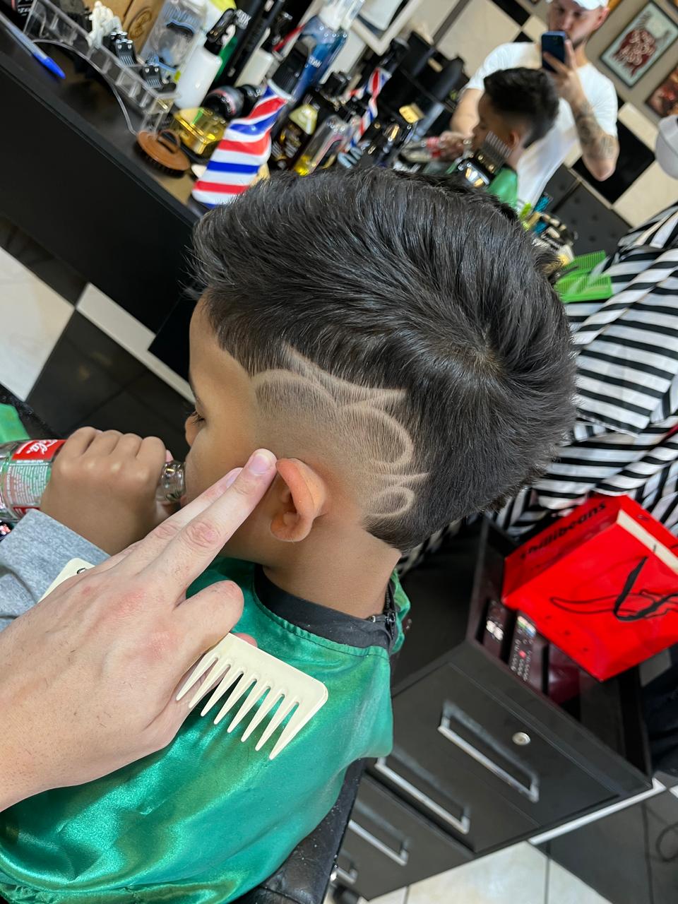 Corte de cabelo infantil na Don Bastos